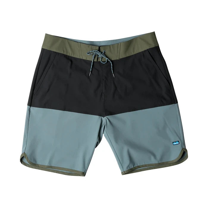 Kavu Mens Land Or Sea Colorblock Board Shorts