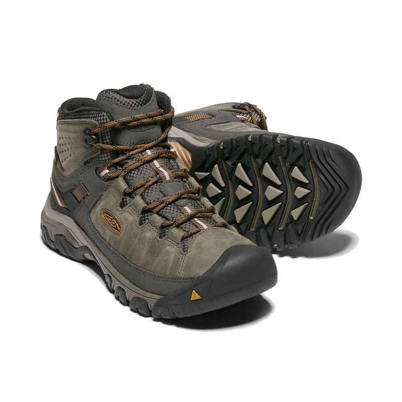 Men's Targhee 3 Mid Waterproof Hiking Boot Wide Width | Black Olive