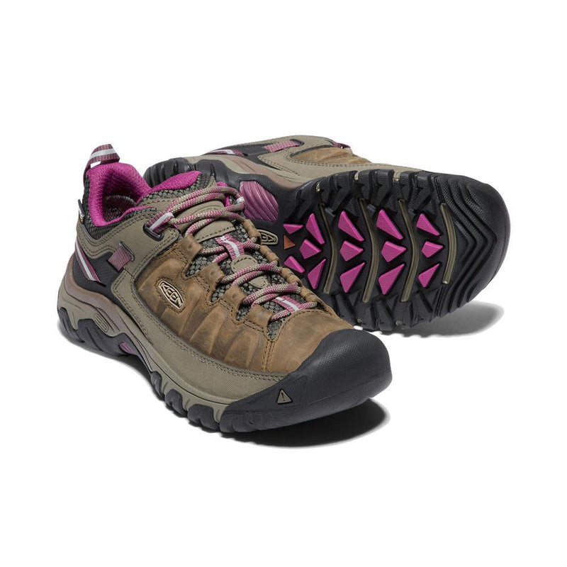 Women's Targhee 3 Waterproof Hiking Shoe | Weiss/Boysenberry