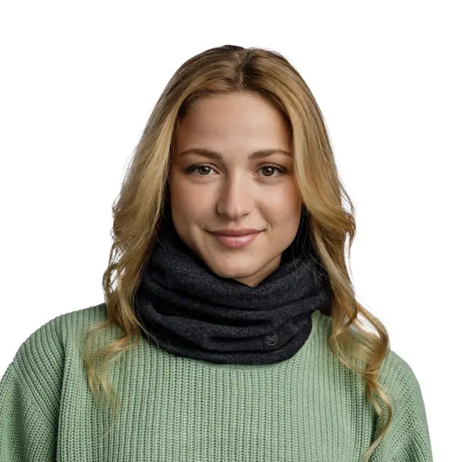 Merino Fleece Neck Warmer | Black