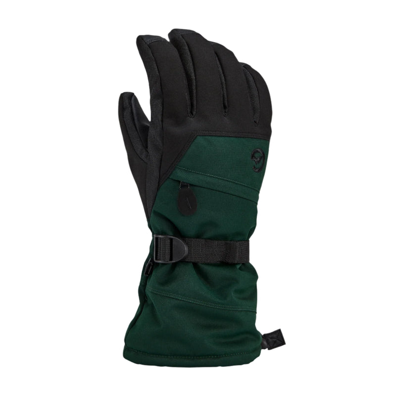 Men's Stomp Softshell Gloves | Mountain Green Black