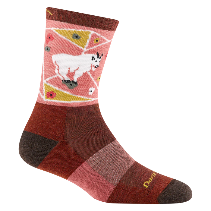 Darn Tough Womens Critter Club Micro Crew Lightweight Hiking Sock