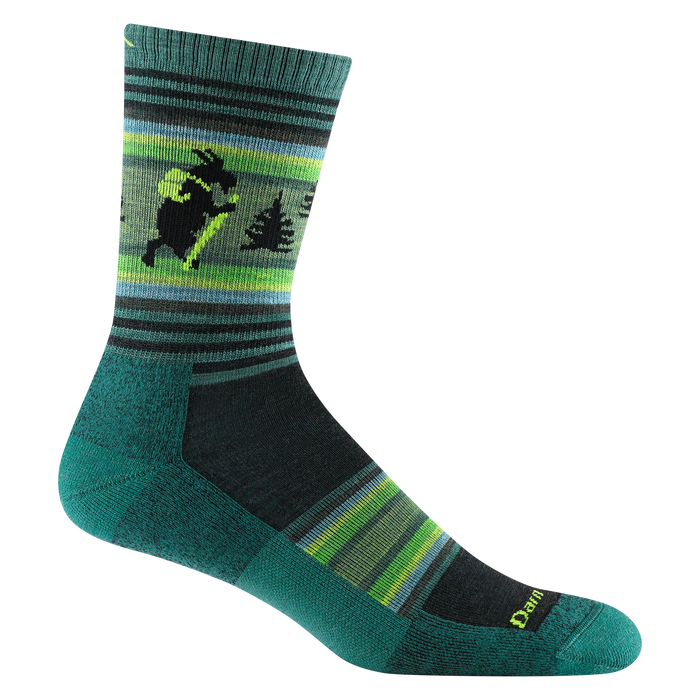 Darn Tough Mens Willoughby Micro Crew Lightweight Hiking Sock