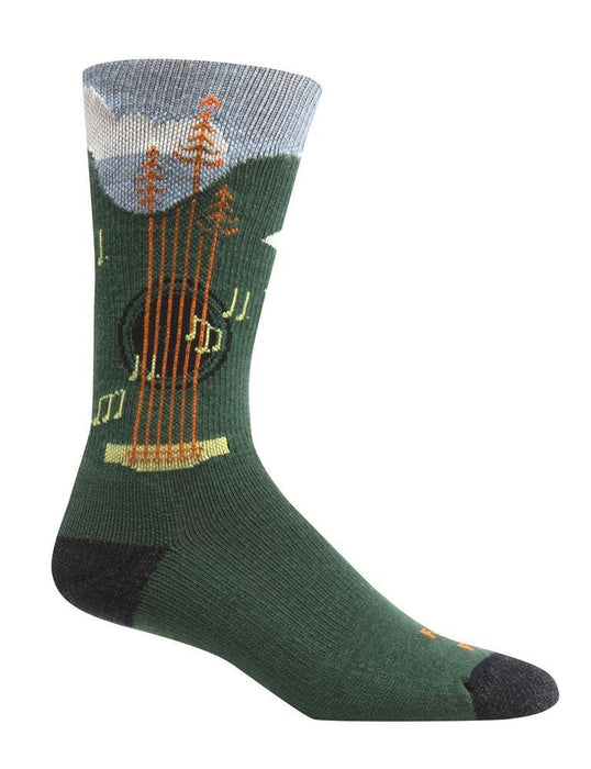 Farm To Feet Mens Floyd Music Festival Crew Sock