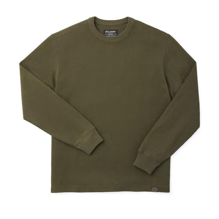 Filson Mens Waffle Knit Thermal Crew