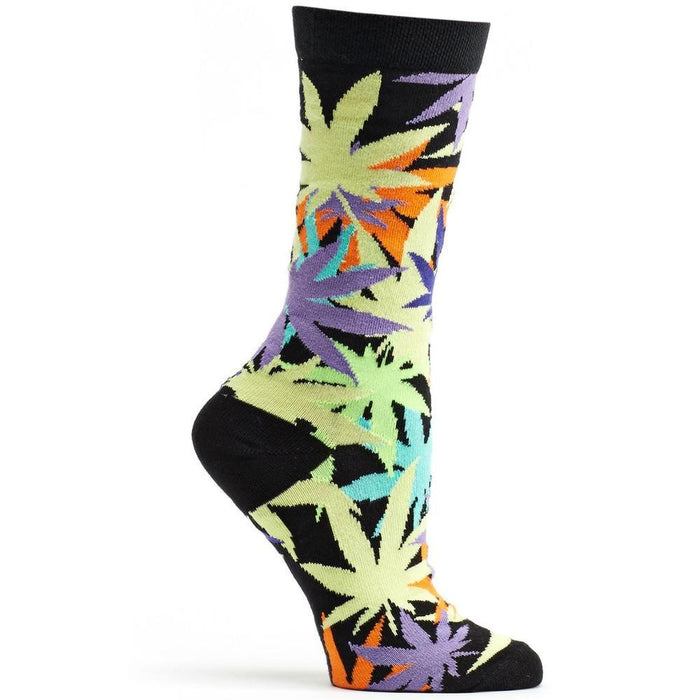 Ozone Womens Laced Weed Sock