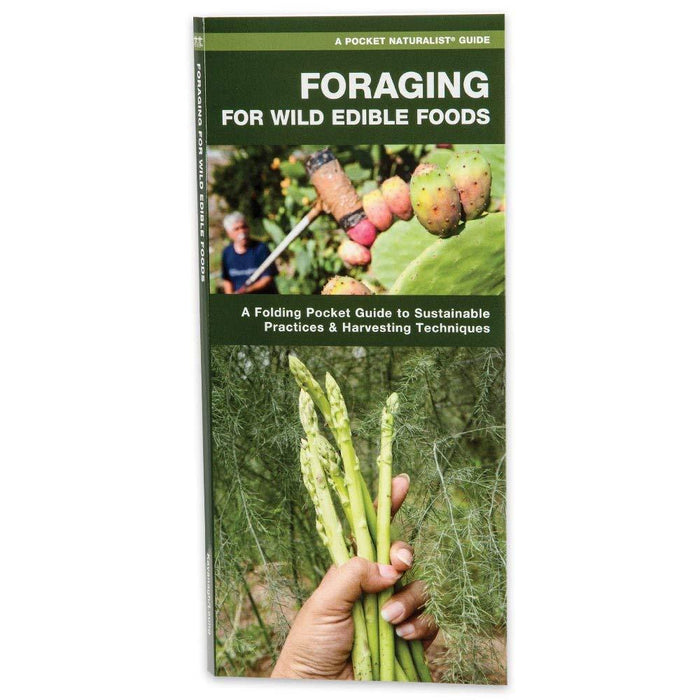 Waterford Press Foraging for Wild Edible Foods Laminated Folding Pocket Guide