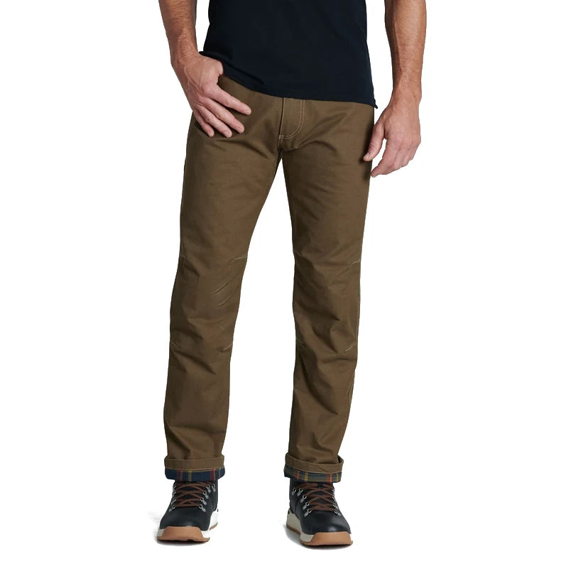 Kuhl Mens Hot Rydr Flannel Lined Pant | DARK KHAKI — Kenco Outfitters