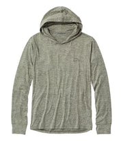 Green hooded shirt with a small logo on a white background