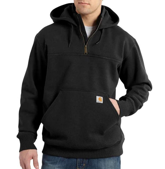 Carhartt Mens Rain Defender® Loose Fit Heavyweight Quarter-Zip Hoodie