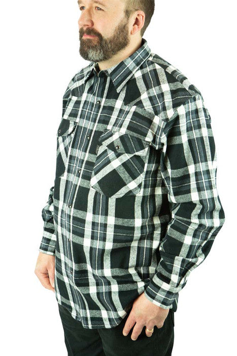 Five Brother Workwear Men's Original 9oz Western Brawny Flannel Shirt