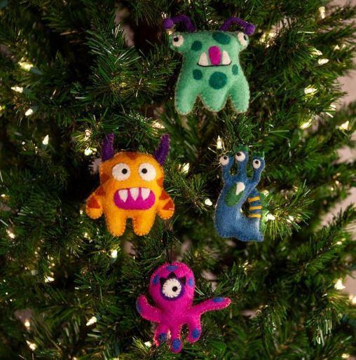 Icelandic Designs Monster Ornaments