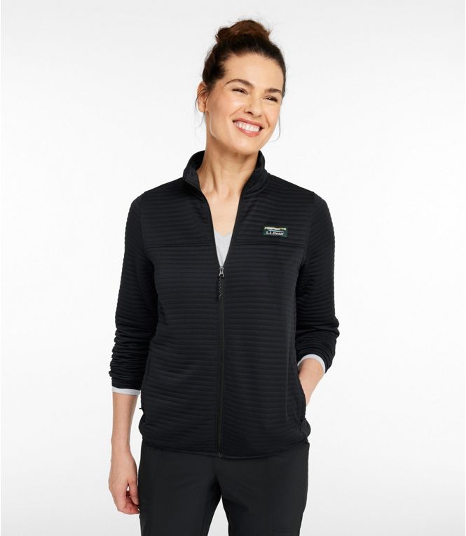 Women's Airlight Full Zip Jacket | Midnight Black