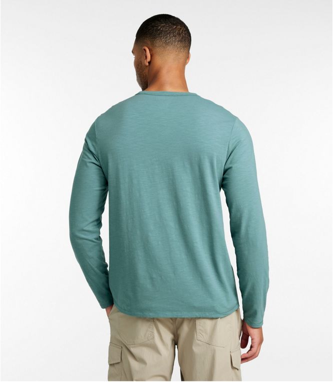 Men's Insect Shield Field Tee Long Sleeve | Mineral Blue
