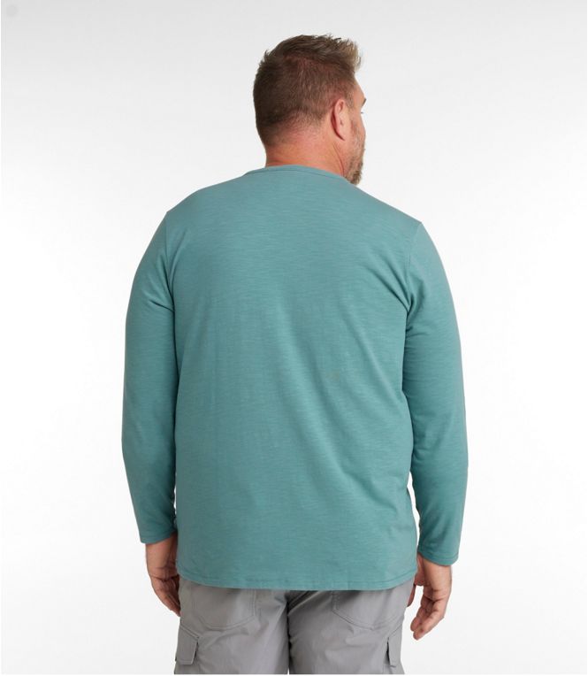 Men's Insect Shield Field Tee Long Sleeve | Mineral Blue