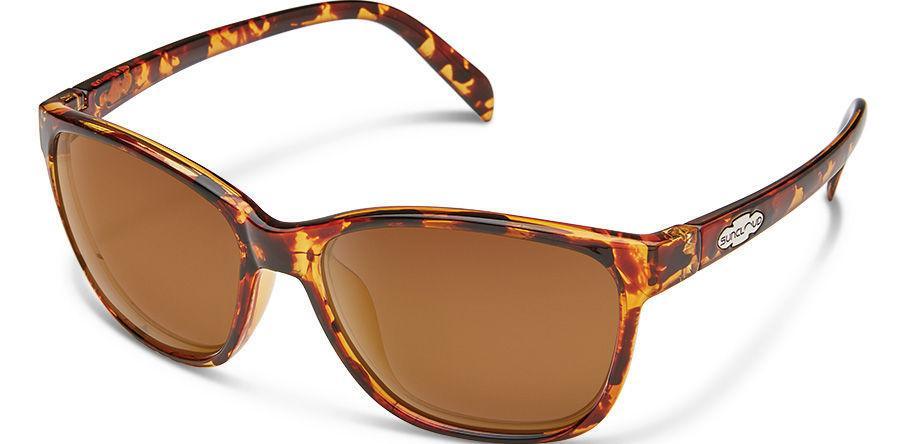 Suncloud Optics Dawson Sunglasses Tortoiseshell with Polar Brown Lens