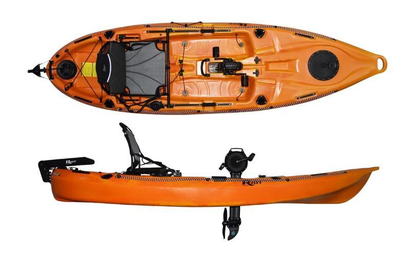 Riot Kayaks Mako 10 with Pedal Drive