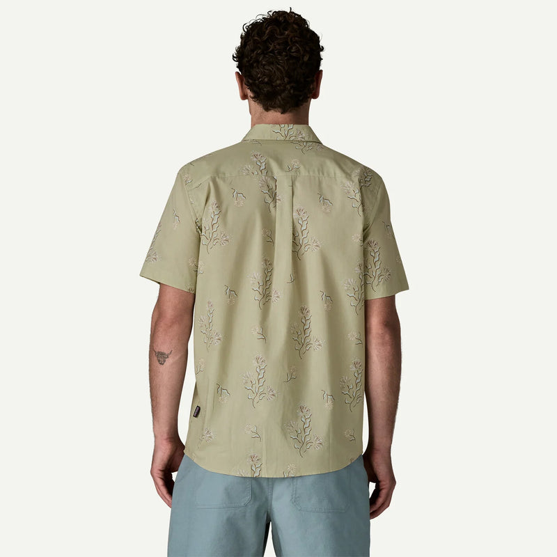 Men's Go-To Shirt | Ocean Blooms: Weathered Stone