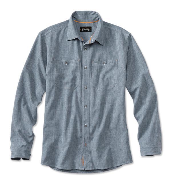 Orvis Men's Tech Chambray Work Shirt