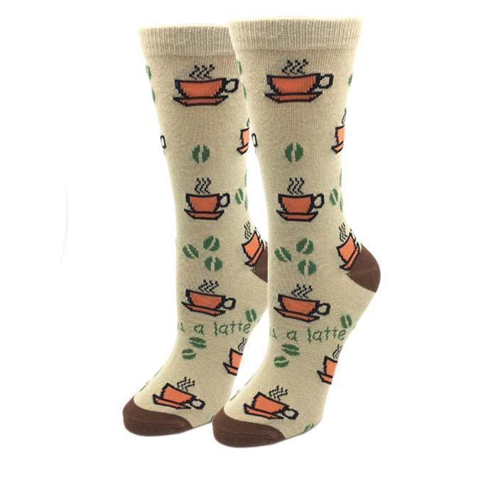 Bigfoot Sock Company I Like You a Latte Socks