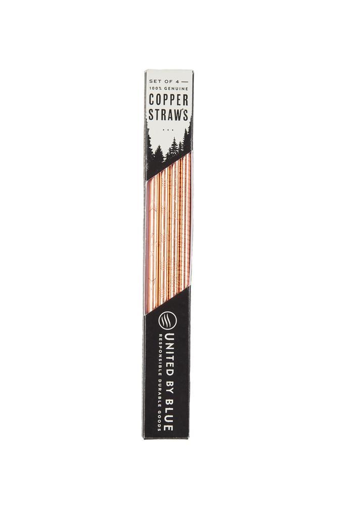 United by Blue Adventure Copper Straw Set