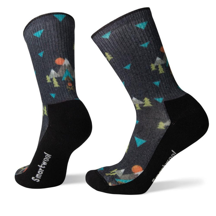 Smartwool Mens Hike Light Under The Stars Print Crew Socks