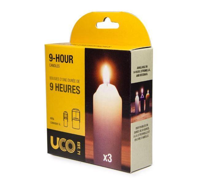 UCO Gear 9-Hour Candles 3-Pack