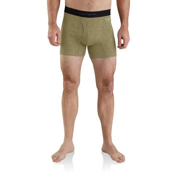 Carhartt Mens Base Force 5in Tech Boxer Brief