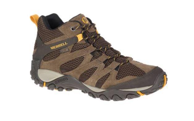 Men's Alverstone Mid Waterproof Boot | Merrel Stone