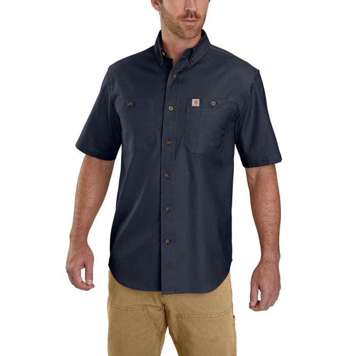 Carhartt Mens Rugged Flex Rigby Short Sleeve Work Shirt