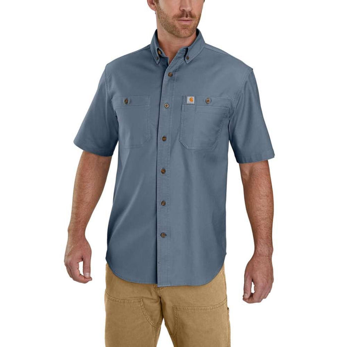 Carhartt Mens Rugged Flex Rigby Short Sleeve Work Shirt