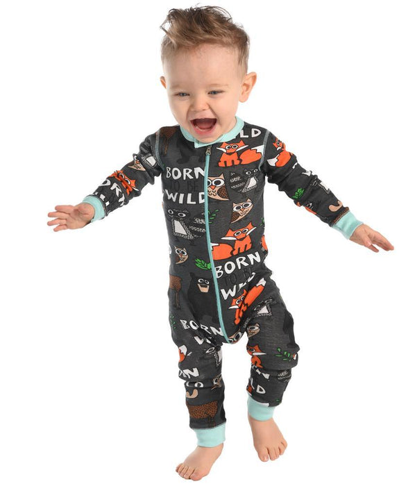 Lazy One Infant Born To Be Wild Union Suit