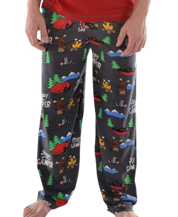 Lazy One Mens Happy Camper Pajama Pants