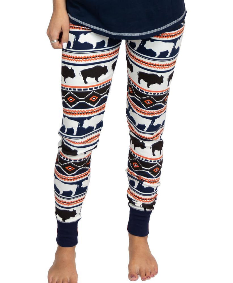 Lazy One Women's Buffalo Fair Isle Pajama Pants