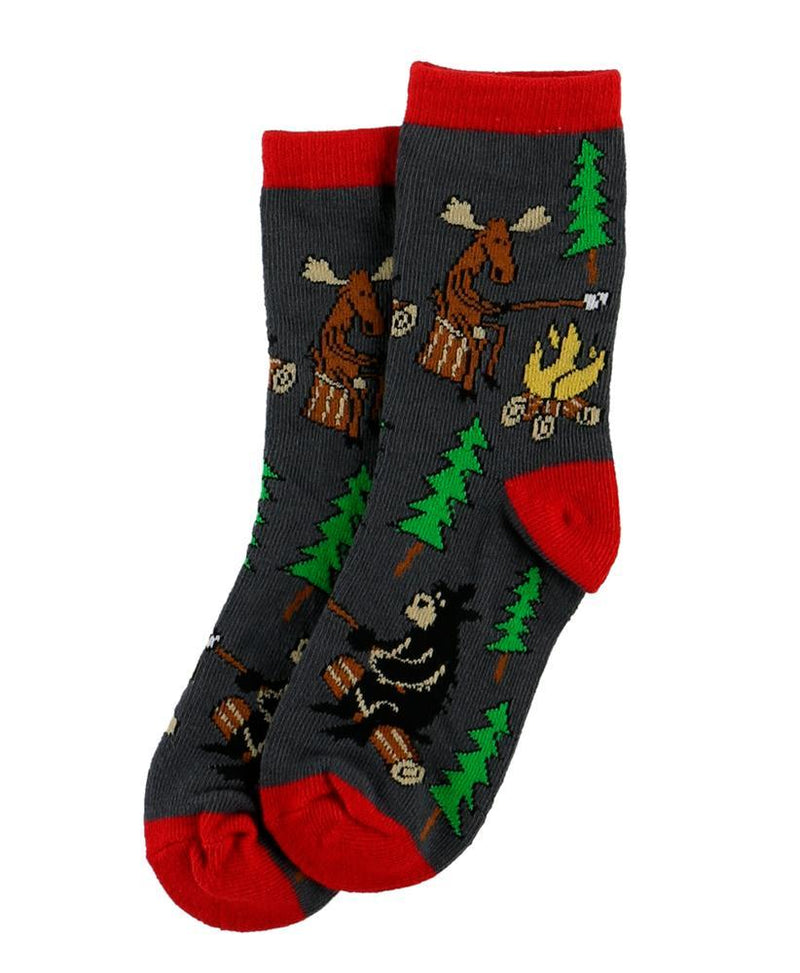 Kids' Happy Camper Sock