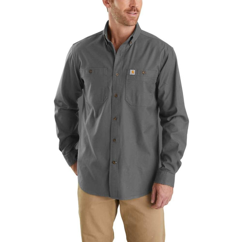 Carhartt Men's Rugged Flex Rigby Long Sleeve Work Shirt