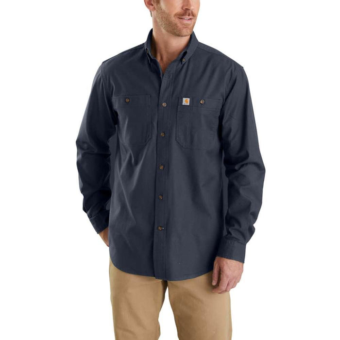 Carhartt Mens Rugged Flex Rigby Long Sleeve Work Shirt