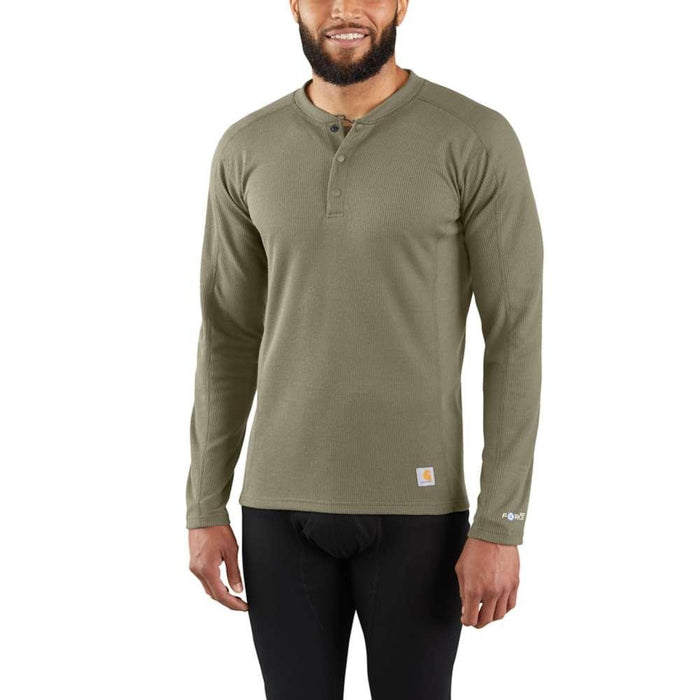 Carhartt Mens Base Force Midweight Classic Henley