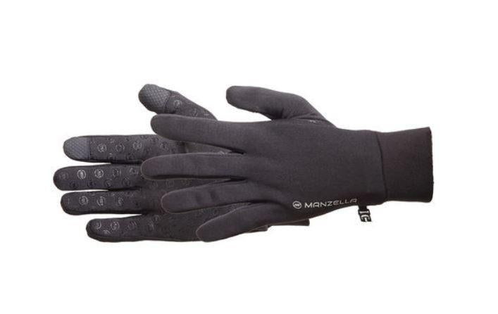 Manzella Mens Power Stretch Ultra Touchtip Outdoor Gloves