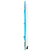 Light blue kayak with 2 seats