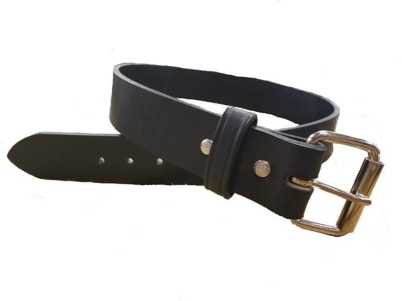 H. Miller & Sons Hand Crafted 1 3/4 Wide Leather Belt