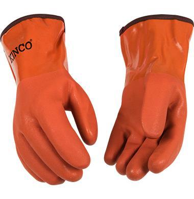Sandy Finish 12" PVC Coated Gloves