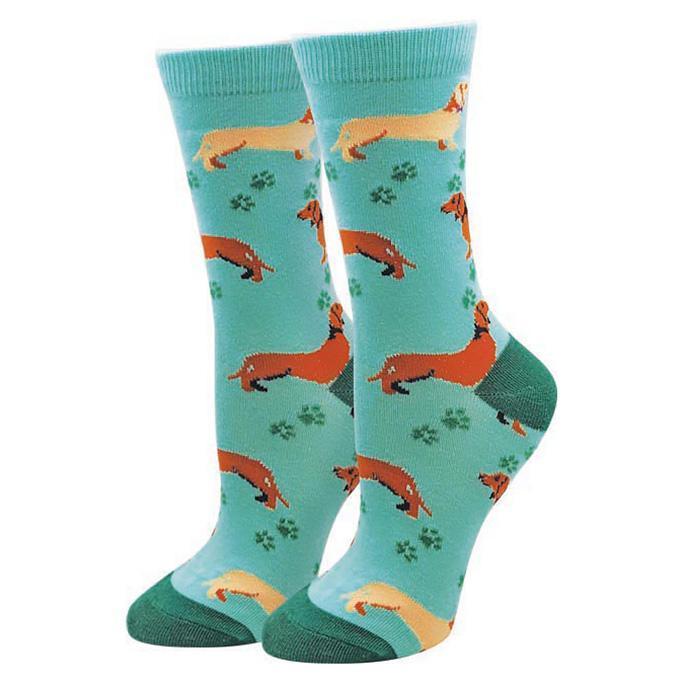 Sock Harbor Womens Wiener Dog