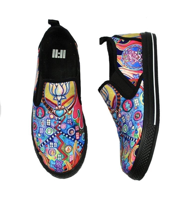 1111 Style Inferno Slip On Vegan Sneaker