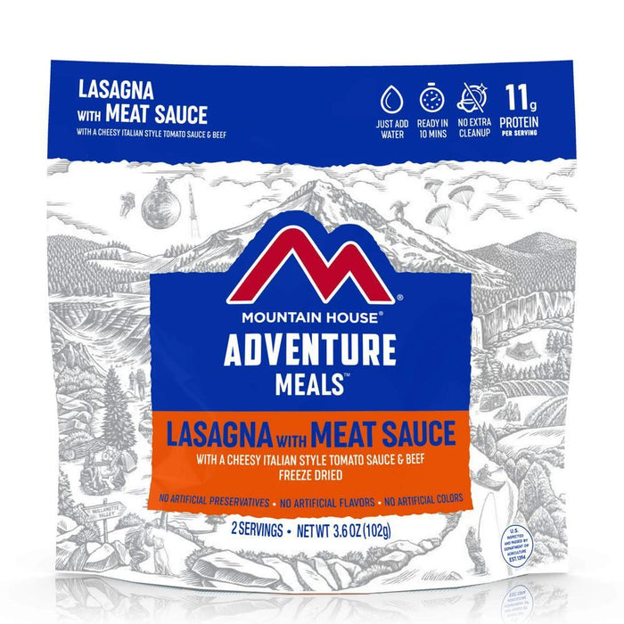 Mountain House Freeze Dried Lasagna with Meat Sauce