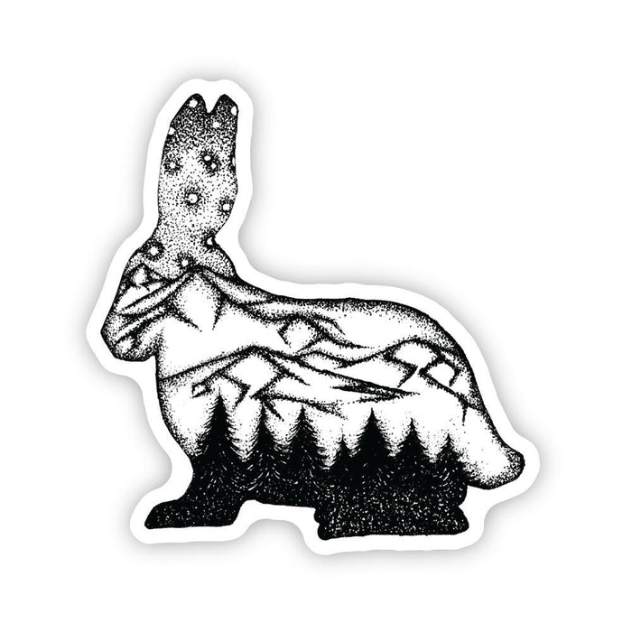 Stickers Northwest Rabbit Scene Sticker