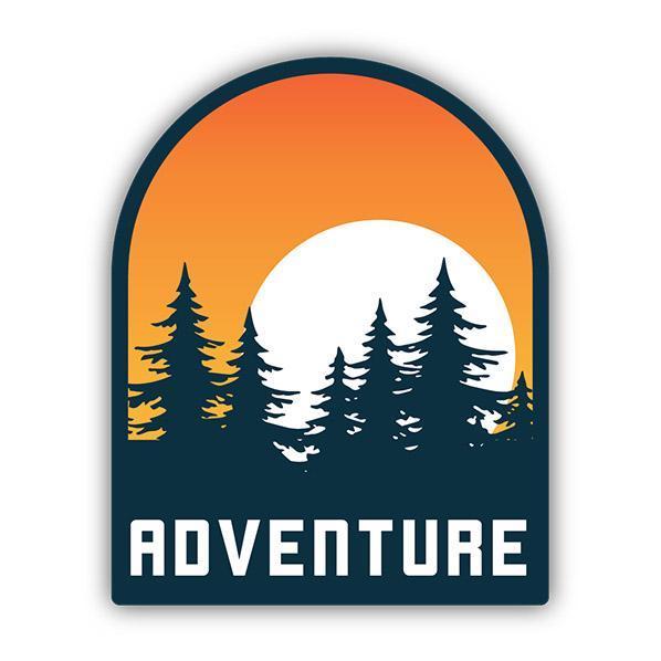 Stickers Northwest Adventure Sunset Sticker