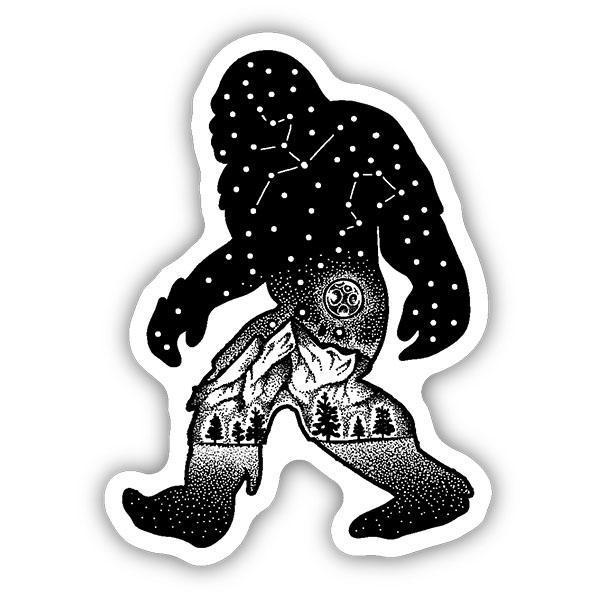 Stickers Northwest Sasquatch Constellation Sticker