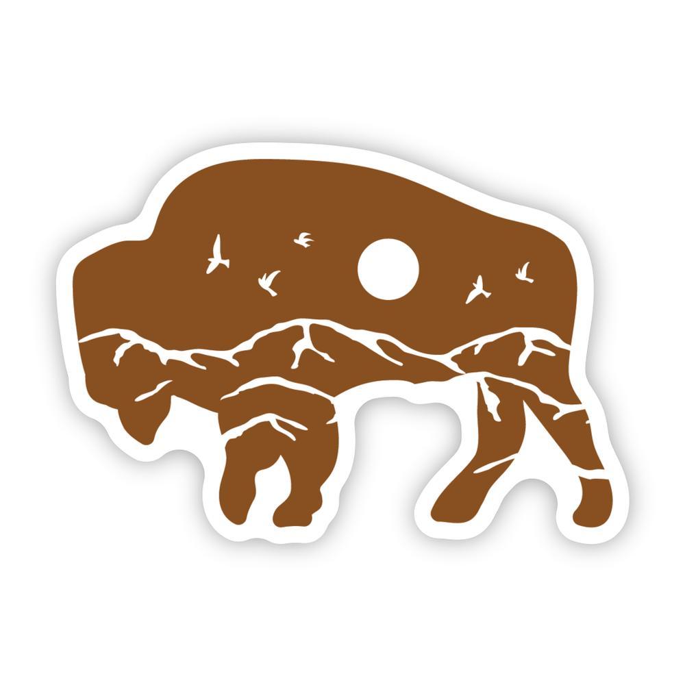 Stickers Northwest Bison Scene Sticker — Kenco Outfitters