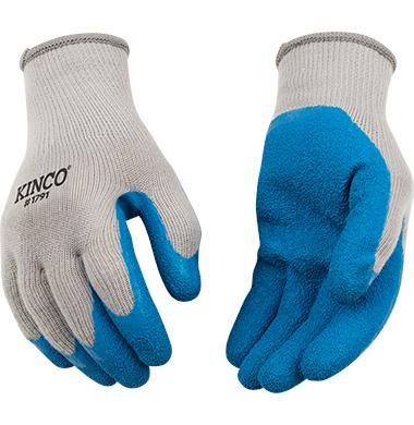 Kinco 1791 Poly Cotton Knit Latex Palm Glove
